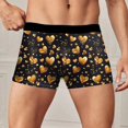 thumbnail image 2 of Zshosam Men's Boxer Briefs Athletic Compression Quick Dry Underwear Boxers for Men(Gold,M), 2 of 5
