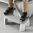 thumbnail image 3 of Universal Squatty Potty Toilet Stool - Waterproof Foot Stool for Adults, Kids, Seniors & Pregnancy Support, 3 of 9