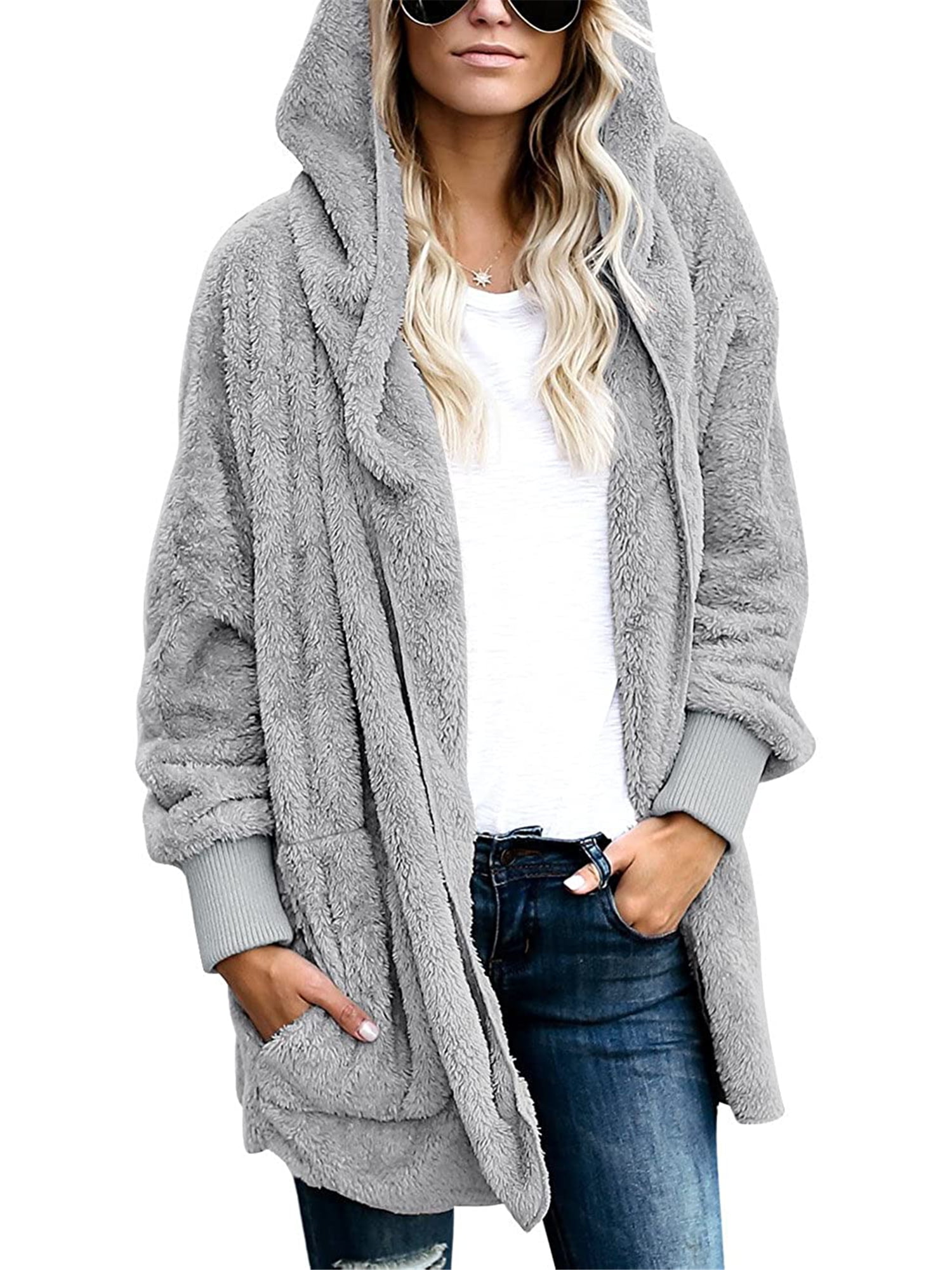 walmart hooded cardigan