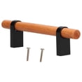 thumbnail image 1 of Poignée d'Armoire, Poignée Noire Moderne Simple Poignée de Porte pour Bibliothèques pour Armoires à Chaussures pour Armoires pour Armoires 96 Trous, 1 of 8