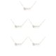 thumbnail image 3 of Collar del zodiaco Géminis Plata Qarigey 5piezas, 3 of 5