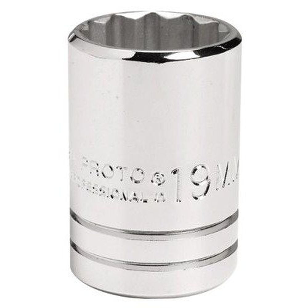 PROTO J5438M 1/2" Drive Socket 38 mm 12 Point