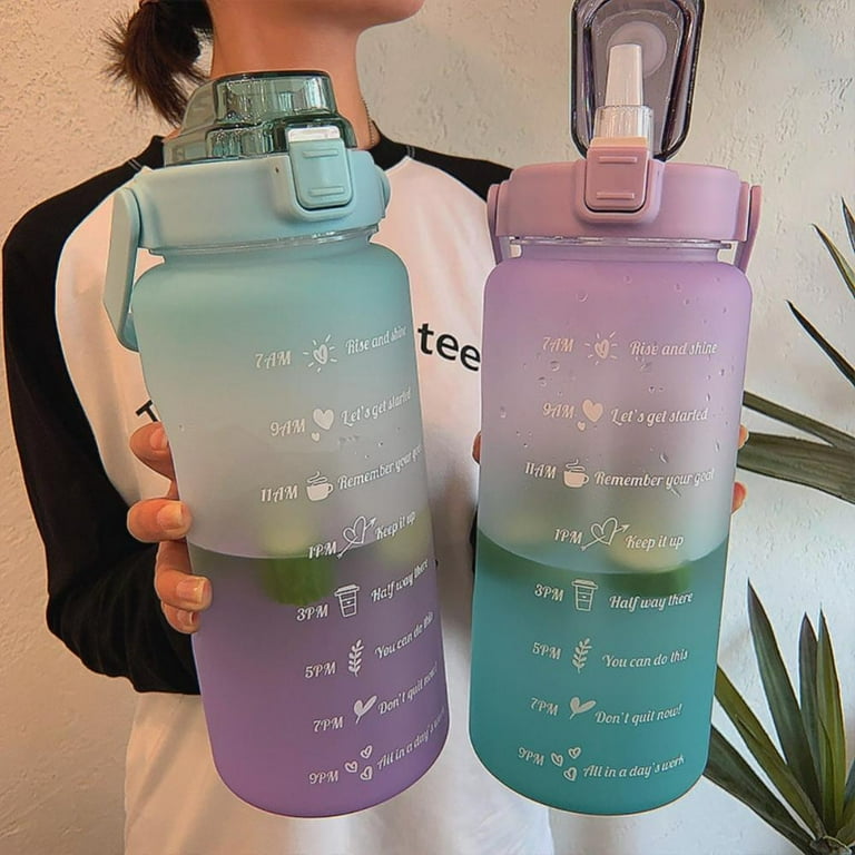 1pc 2000lm Stay Hydrated Anywhere: Portable Leakproof Water Bottle