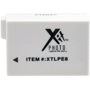 Xit XTLPE8 1750mAh Lithium Ion Replacement Battery for Canon LP-E8 (Grey)