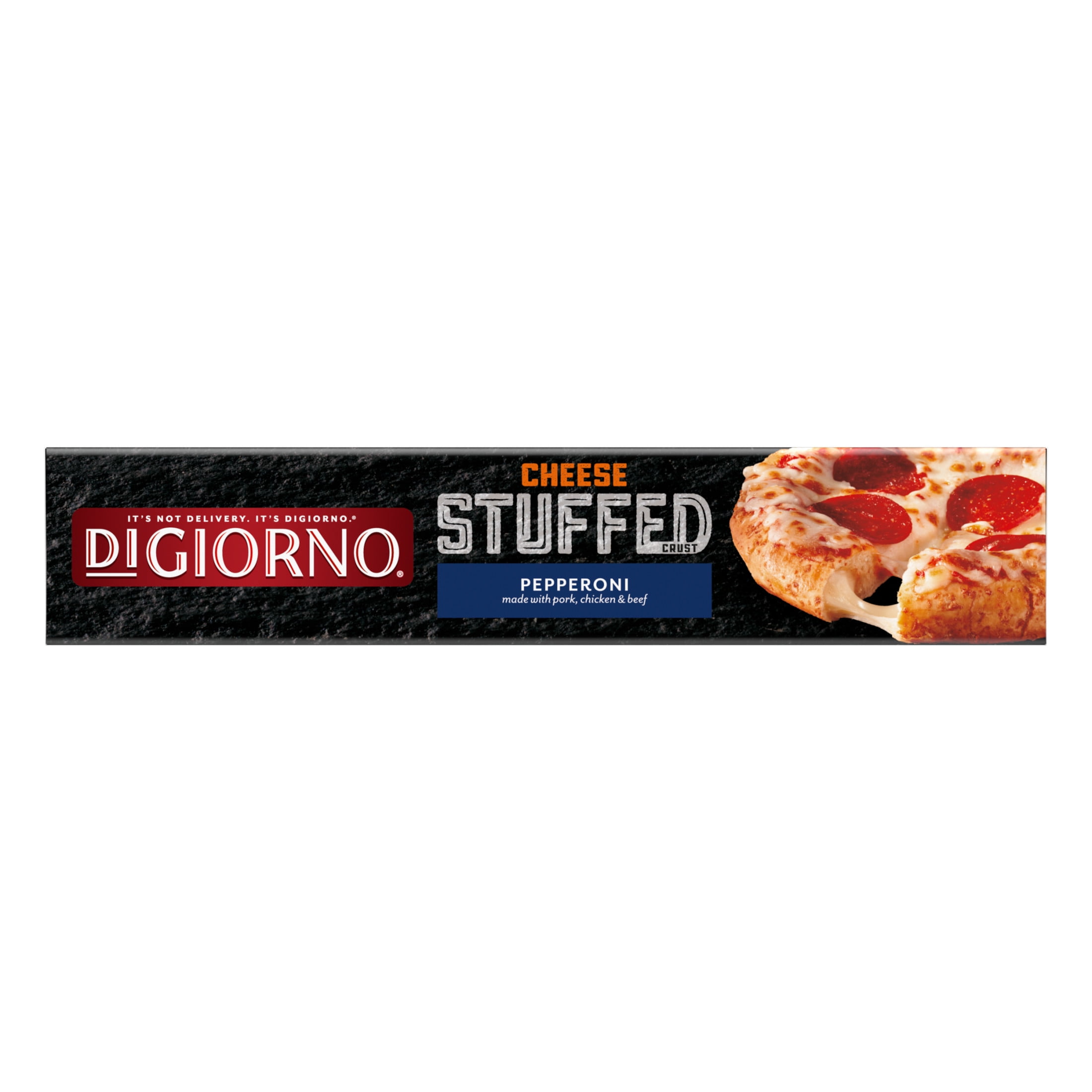 DiGiorno Stuffed Crust Mini Frozen Personal Pizza, Cheese & Pepperoni, 8.5 oz