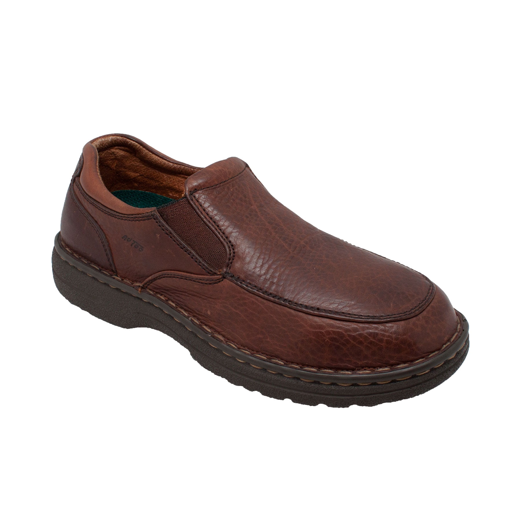 AdTec - AdTec Men's Comfort Slip Moc. Casual Full Grain Brown Leather ...