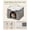 Gray-Rectangle-M, variant on Natural Rectangle-M Rattan Cat Bed Cube with Mat