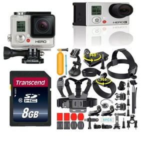 Gopro Hero 5 Black Edition 4k Action Sport Camera Chdhx 501 With 35 In 1 Gopro Action Camera Accessories Kit Walmart Com Walmart Com