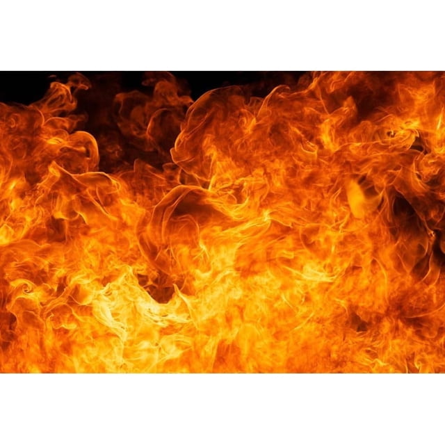 Fotografía de vinilo Background Baocicco Roaring Flame de 150 x 120 cm