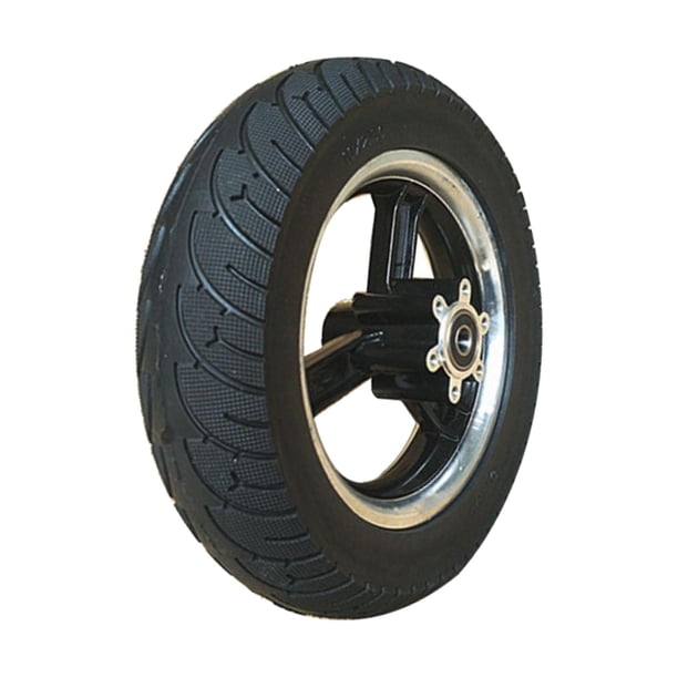 Rueda trasera sólida para patinete eléctrico, neumático trasero de goma, tubo interior 10X2.125,10X2.50 10X2.125 y cubo de rueda Zulema Reemplazo de llantas sólidas