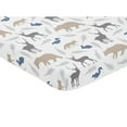 thumbnail image 2 of Sweet Jojo Designs Woodland Animals Mini Crib Sheet, 24 in. x 38 in, 2 of 2