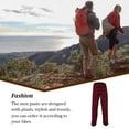 thumbnail image 4 of Qarigey Pantalones de hombre, pantalones casuales con cordón para hombre, ropa de pijama para adultos sin cinturón, ropa deportiva para interiores y Prendas para la parte inferior del cuerpo SG Qarigey AP012582-03, 4 of 6