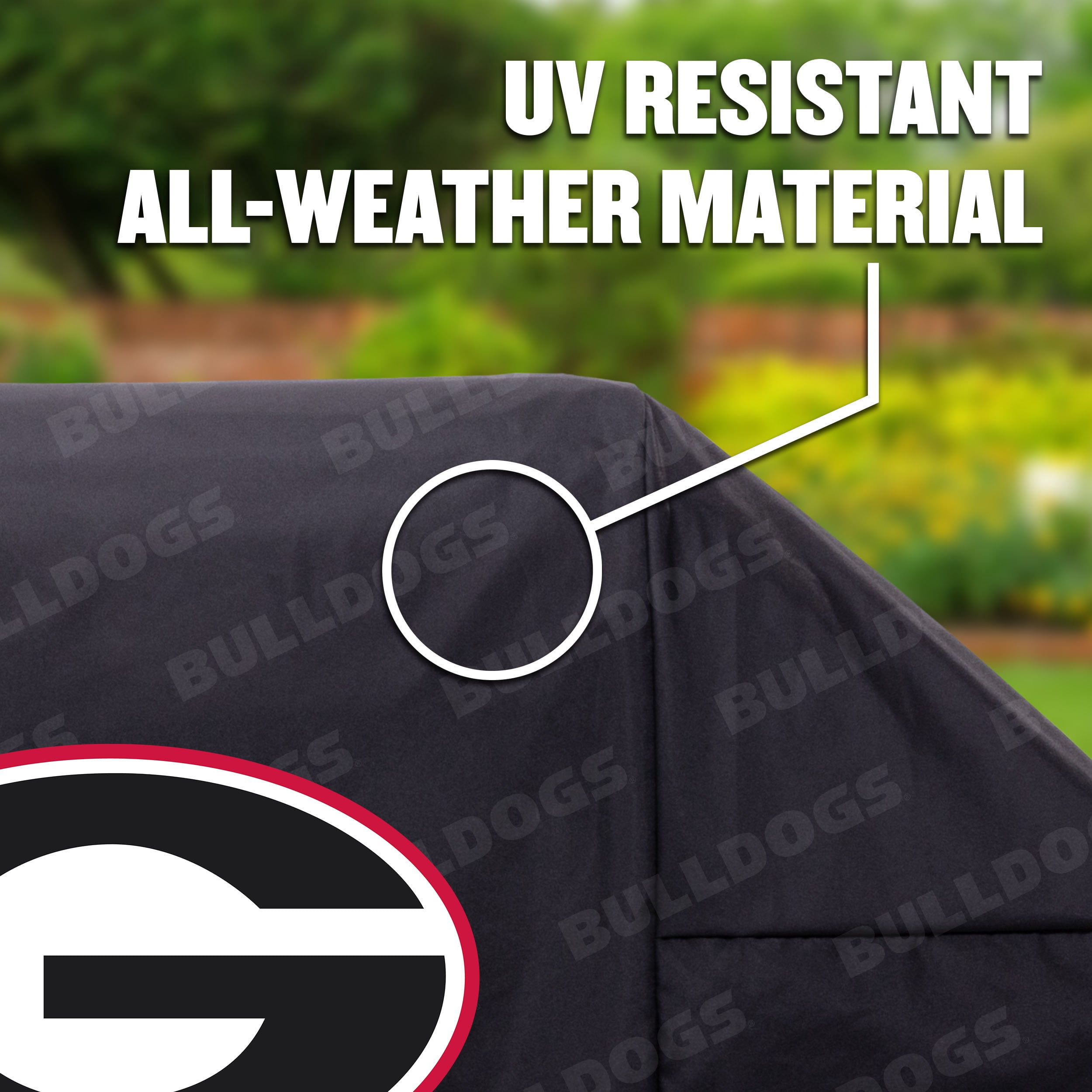 Georgia Bulldogs Heavy Duty Grill Cover