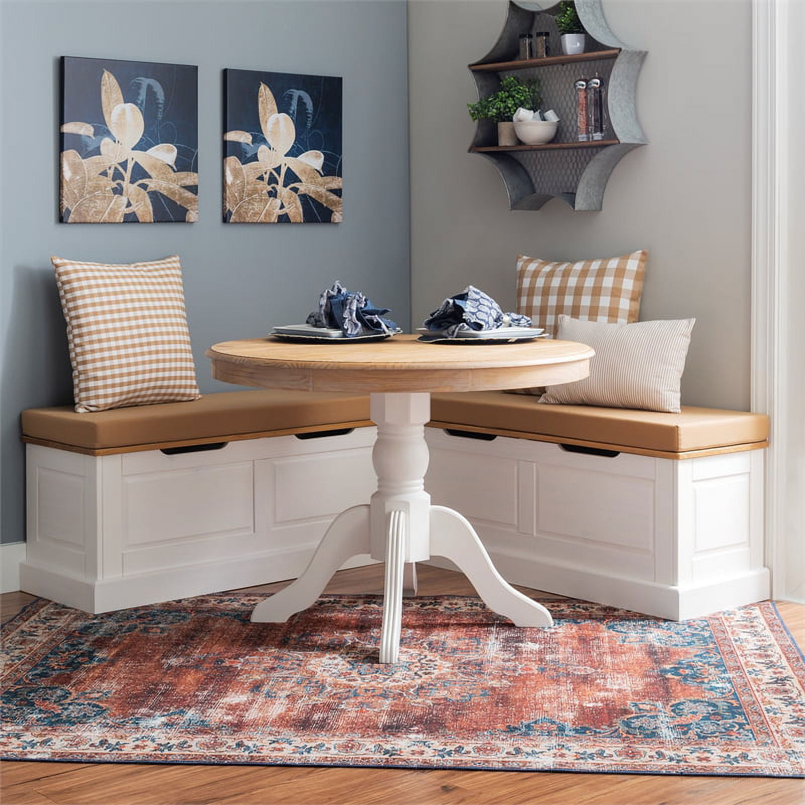 Josie backless sale breakfast nook bench
