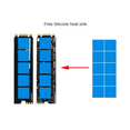 thumbnail image 1 of M.2 NVMe SSD Enclosure 20Gbps USB 3.0 Type C PCIe External Case USB3 M2 Storage Box Cover Solid State Hard Drive Disk,A, 1 of 7