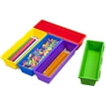 thumbnail image 1 of Storex plateaux à crayons, couleurs variées, ensemble de 5, lot de 6, 1 of 3
