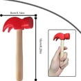 thumbnail image 3 of Wooden Hammer Toys For Kids, Simulation Hammers, Realistic Fake Maintenance Birthday For Kids Educational Toys Tools, 3 of 7