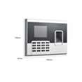 thumbnail image 3 of Huella digital Contraseña Asistencia Máquina Control de acceso Reloj de tiempo Grabador Registr CACAGOO Máquina de asistencia, 3 of 7