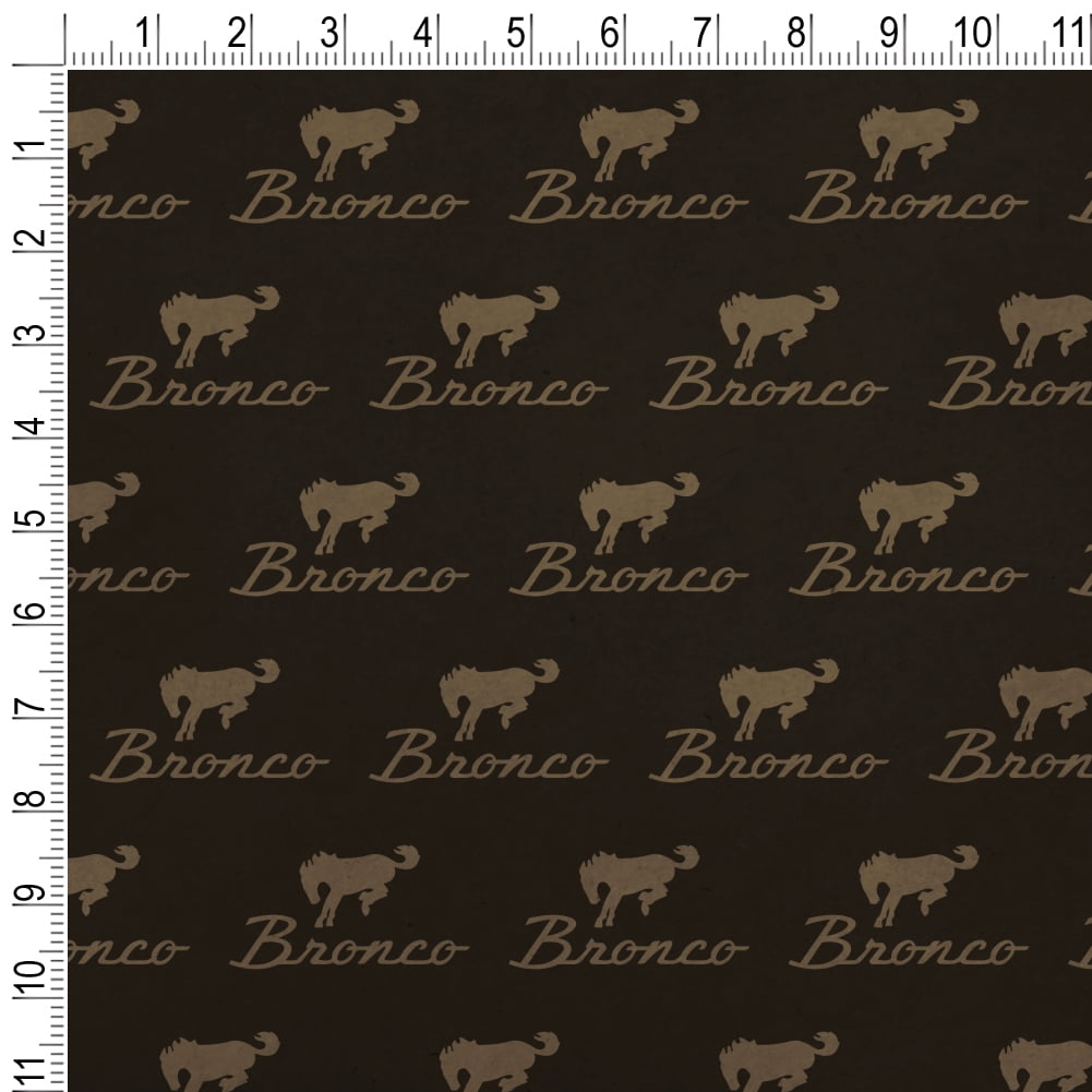 Ford Bronco Chrome Logo Premium Kraft Roll Gift Wrap Wrapping Paper