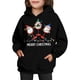 thumbnail image 4 of Sudadera con capucha para niñas y niños, sudadera de manga larga con cuello redondo y estampado de moda, jersey con bolsillo, sudadera de poliéster para niñas, 4 of 8
