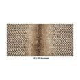 thumbnail image 2 of Better Trends Bath Rug 30” x 50” Bathroom Rug Mat Non-Slip Micro Polyester Bath Rugs for Bathroom Floor, Shower, Tub, Toilet Casablanca Collection - (Brown), 2 of 5