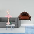 thumbnail image 2 of Figura De Bailarina De Resina, Escultura De Niña, Regalo De Cumpleaños, Recuerdo Novedoso, Sofá Miniatura, Sillón Individual, Modelo DIY, Accesorio De Escritorio, Adorno Para Oficina, Sala, 2 of 8