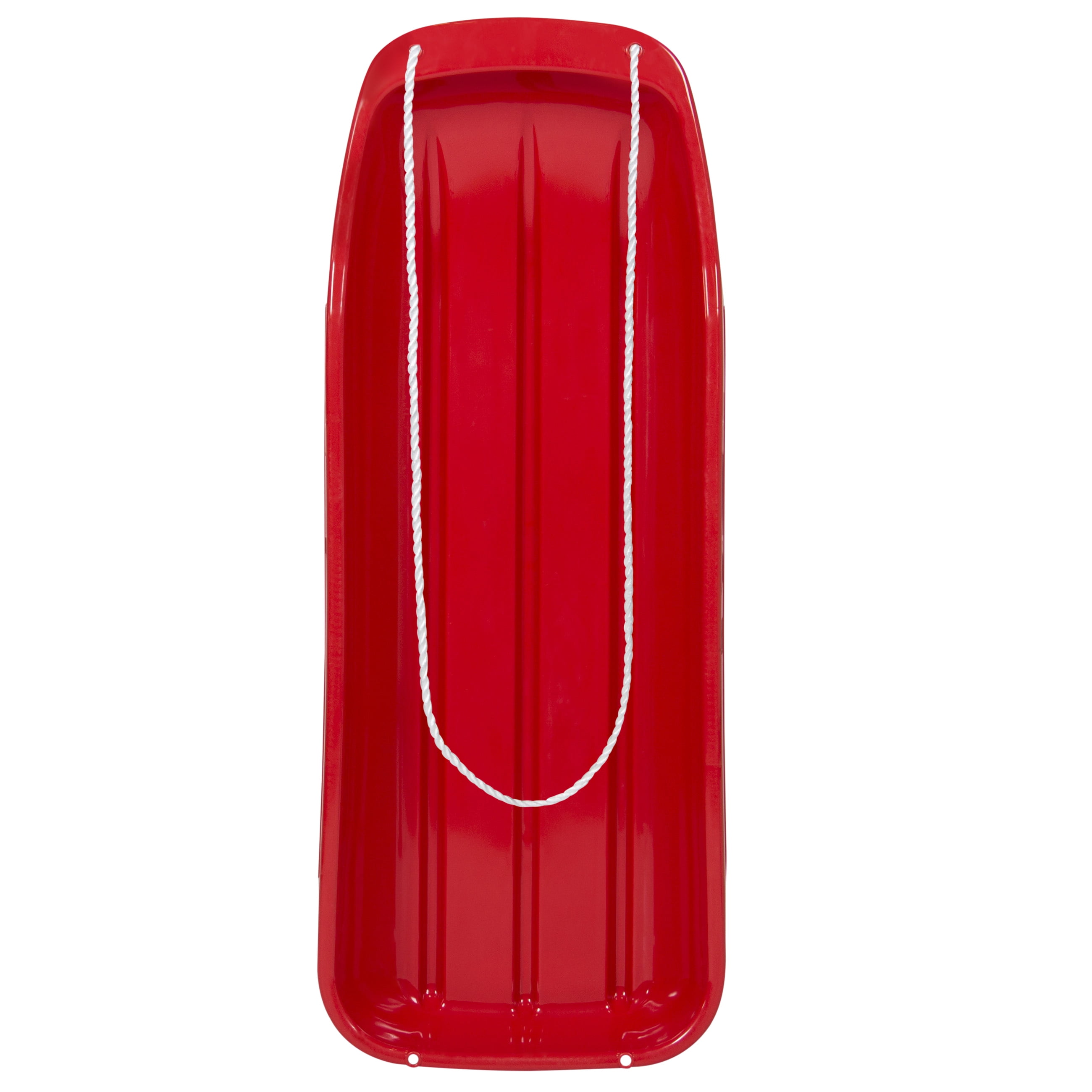 Best Choice Products 48in Kids Outdoor Plastic Sport Toboggan Winter