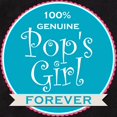 thumbnail image 2 of CafePress - 100% Pop's Girl - Cute Infant Bodysuit Baby Romper - Size Newborn - 24 Months, 2 of 3