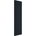 thumbnail image 2 of Ekena Millwork 16 1/8"W x 57"H True Fit PVC Three Board Joined Board-n-Batten Shutters, Starless Night Blue (Per Pair - Hardware Not Included), 2 of 9