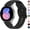 Black, variant on KOMI for Samsung Galaxy Watch 5 Band 40mm 44mm/Galaxy Watch 5 Pro Bands 45mm,20mm Soft Sport Strap for Galaxy Watch 5 Midnight Blue
