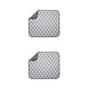 thumbnail image 1 of Toystoory Apto para vajilla y cristalería de tela - Escurridor de platos Cojines Platos delicados y copas Alfombrilla para secar platos Gris Gris oscuro METRO 40*30 cm 2Conjunto, 1 of 6