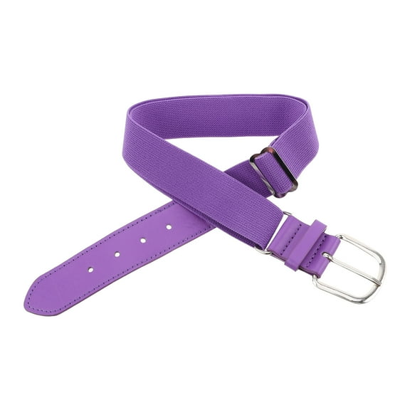 ELAYARD Elastic Waistband Belt Purple Youth Sports Use Adjustable Fit
