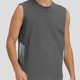 thumbnail image 2 of Camiseta deportiva sin mangas de seda Ice para hombre para el verano: camiseta holgada para correr y hacer ejercicio en el gimnasio, 2 of 4