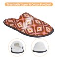 thumbnail image 3 of Fotbe 70s Retro Style Pantuflas Peludas para Mujer con Estampado, Zapatillas de Peluche, Zapatos de Invierno para Casa, Uso Interior y Exterior-Medium, 3 of 8