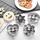 thumbnail image 4 of Cookie Cutter Fondant Cake Mold Food-Grade Stainless Steel Cookie Cutter 4 Styles Shape Non-Stick Gift For Bake Cookie Mold Set, 4 of 5