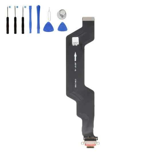 Eutoping USB Charging Port For OnePlus 9 Dock Connector Charger Board Flex Cable Assembly Replacement with tool