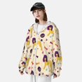 thumbnail image 5 of Kdxio Cartoon Poodle Dog Print Women Men Sun Protection UPF 50+ Jackets Zip Up Long Sleeve Hoodie Hiking Lightweight with Pockets, 5 of 8