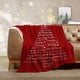 thumbnail image 4 of Ganfancp Coral de Navidad Manta de Terciopelo Multilenguaje Árbol de Navidad Imprimir Aire Acondicionado Colcha Siesta Manta Sofá Manta Ofertas Del Día Sólo En Línea Manta X 1, 4 of 7