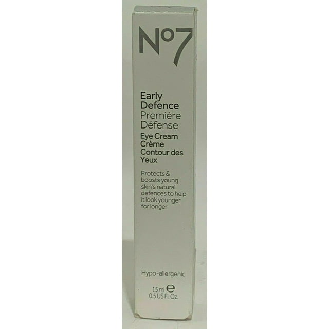 No7 Early Defence Eye Cream HypoAllergenic 0.5 oz