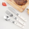 thumbnail image 4 of 2Pcs Kids Fork with Spoon Stainless Steel Kid Tableware Kid Flatware for Daily Use, 4 of 8