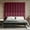 Vino Red, variant on Jaxx Panelist Modern Padded Headboard – Set of 4 Wall Mounted Panels - King, Vino Red Microvelvet