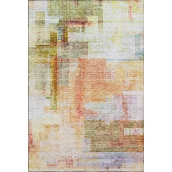 Dalyn Rugs Premium Machine Washable Mayfield AMF1067 Coral 2'6" x 3'10" Rug