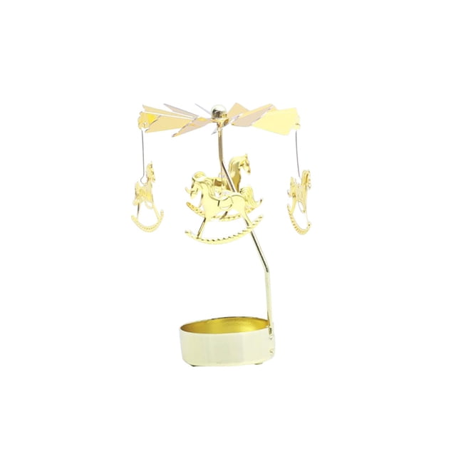 Portavelas giratorio Colco Candelabro Metal 8 cm x 16,5 cm