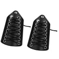 thumbnail image 1 of 2x Sintética para Hombre, Brazalete, Brazalete, Brazalete Punk - Negro, 1 of 7