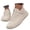 Beige, variant on Womens Slip On Walking Shoes Non Slip Casual Running Lightweight Fashion Sneakers