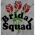 thumbnail image 2 of Bridal Squad Bachelorette Party Women's Graphic T Shirt Tees Brisco Brands X, 2 of 5