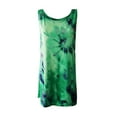 thumbnail image 5 of Summer Dresses for Women 2025, Formal Dresses for Women,Tie-Dye Women's Casual Dress Sleeveless Loose O-Neck Fashion Vest Colorful Print Summer Beach Dress, 5 of 5