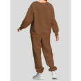 thumbnail image 3 of Rosvigor Sweatsuits sets for Womens 2 Piece Outfits Casual Tracksuits Lounge Baggy Jogger Set Fall Winter Fashion with Pockets, 3 of 6