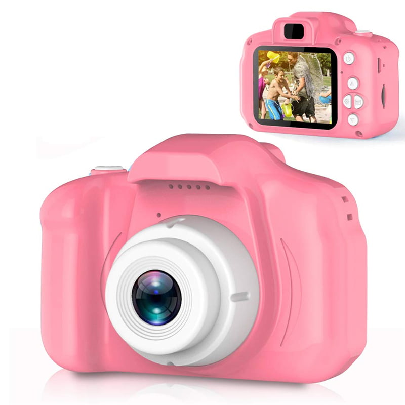 Taking Photos Mp3 Player Flash Mode Children Camera Pink Toddlers for Girls Kids Birthday Gifts 01 Kids Cameras