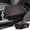 Black-Red Stitch, variant on KBH Center Console Cover for 2019-2025 2026 Dodge Ram 1500/2500/3500 Accessories, Leather Middle Console Armrest Cover Cushion Pad, Black (Bucket Seat Only)